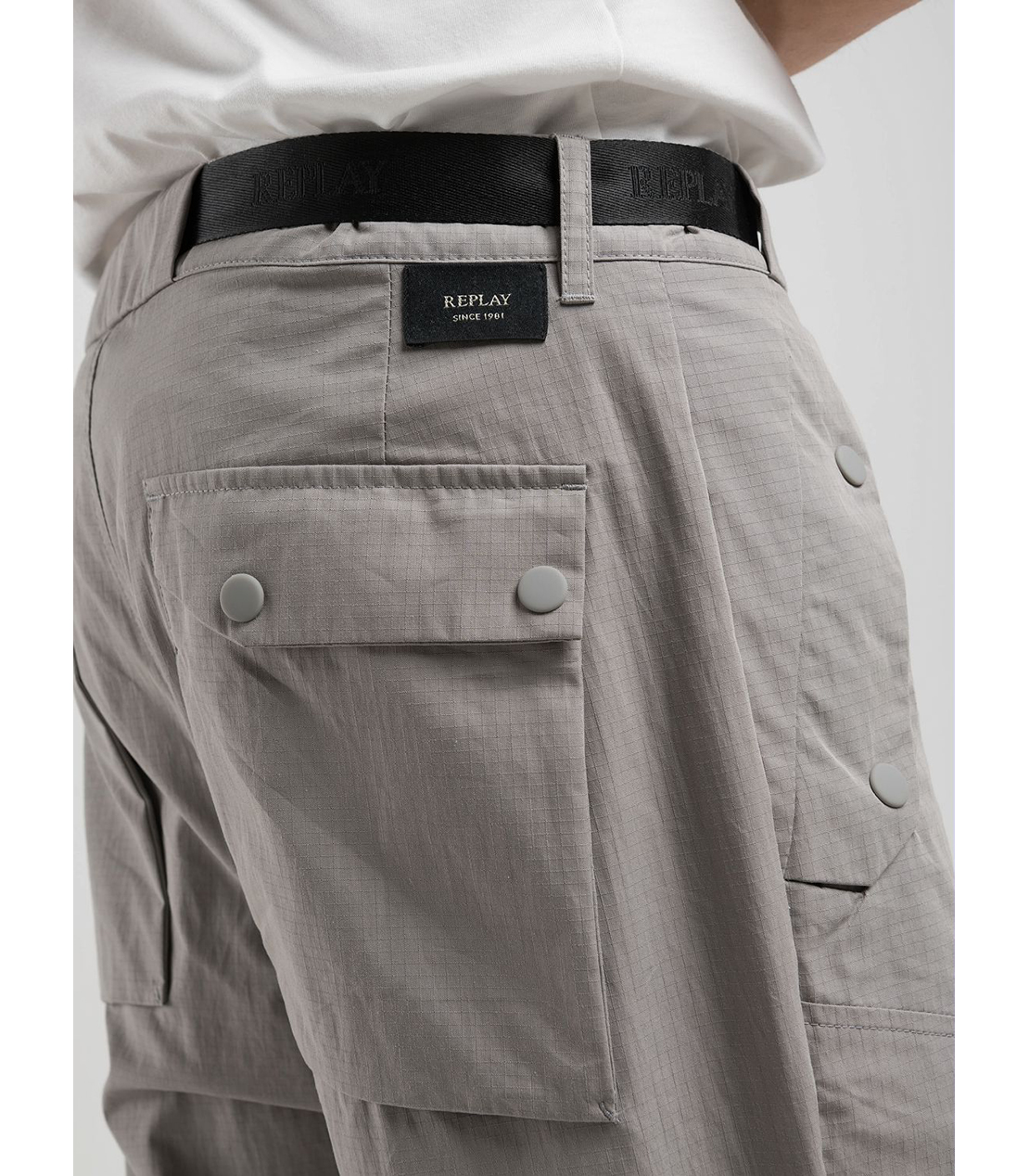 リップストップコットンナイロンパンツ（セットアップモデル） 詳細画像 グレー 4